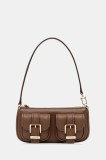 MICHAEL Michael Kors geantă de piele culoarea verde, 32S5GZCU1L