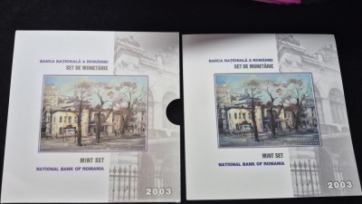 Set monetarie BNR 2003 Palatul Sutu Bucuresti foto