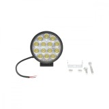 Lampa cu 14 LED-uri 10-30V 42W unghi radiere 60 de grade tip flood 114x114x61mm IP67 6000K Breckner Germany