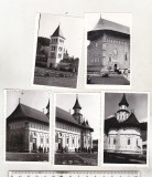 Bnk foto - Manastirea Putna 1976 - lot 5 fotografii, Alb-Negru, Romania de la 1950, Cladiri