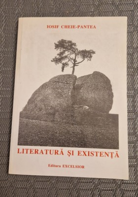 Literatura si existenta Iosif Cheie Pantea cu autograf foto