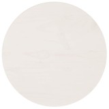 Cumpara ieftin Blat de masa rotund, alb, &Oslash;40x3 cm, lemn masiv de pin