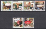 ROMANIA 2008 LP 1792 CIUPERCI SERIE MNH