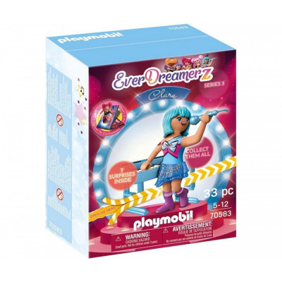 Playmobil Everdreamerz Clare Music World, 4 piese, 18x14x7cm, 5-12 ani foto