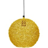 Lampă suspendată Kidsdepot "Scoop" metal galben