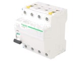 &Icirc;ntrerupător diferențial Schneider Electric 63A 100mA 4 poli A9Z22463 400VAC