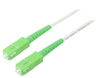Patch Cord Fibra Optica OS2 SC/APC 15m LSZH foto