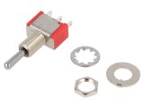 Comutator Basculant 3 Pozitii ON-OFF-ON 2A/250V 5A/28V