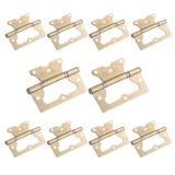 Cumpara ieftin Balama incorporata pentru usa, galben, H 100 mm, 10 buc / set
