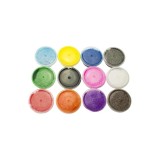 Set 12 bucati de plastilina granulata in cutie, Magic piano, Multicolor