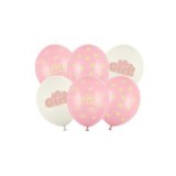 Set 10 Baloane Latex Asortate It&#039;s a Girl 30 cm