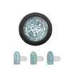 Glitter Turquoise Pixel effect No.04 Laloo