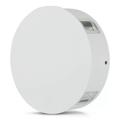 Lampa led montaj perete 4w ip65 3000k alb cald foto