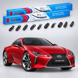 Cumpara ieftin Stergatoare Lexus LC Coupe Z100 03.2017-prezent Set Fata Flat Premium TeamCar