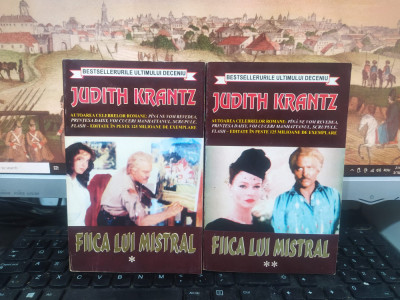 Fiica lui Mistral, vol. 1-2, Judith Krantz, editura orizonturi, Buc. 1997, 103 foto