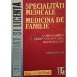 Zamfir Marius - Specialitati medicale - Medicina de familie (Editia: 2003)