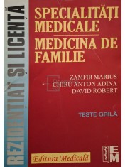 Zamfir Marius - Specialitati medicale - Medicina de familie (Editia: 2003)