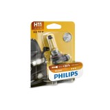 Bec auto Philips H11 Vision, 12V, 55W, far faza lunga, 12362PRB1 - RESIGILAT