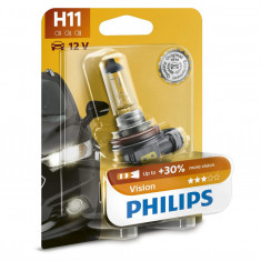 Bec auto Philips H11 Vision, 12V, 55W, 12362PRB - RESIGILAT