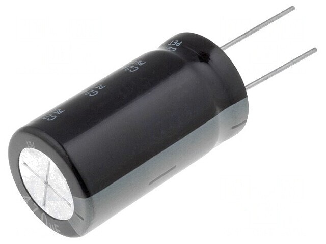 Condensator Electrolitic THT 470uF 200VDC &Oslash;22x41mm