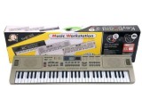 Cumpara ieftin Orga Electronica 61 Clape MQ-816USB cu Microfon, MP3, USB, 16 Ritmuri, 10 Tonuri, Display Digital