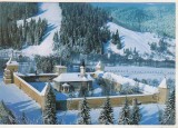 Bnk cp Manastirea Sucevita - Vedere generala - necirculata, Printata
