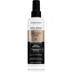 EUGÈNE PERMA Solaris Blond Care spray protector pentru modelarea termica a parului 200 ml