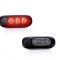 Stroboscop 3 LED-uri Osram Fristom 12v-24v ROSU FT-210C