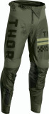 Pantaloni motocross/enduro Thor Pulse Combat, culoare army/negru, marimea 30 Cod Produs: MX_NEW 290110245PE