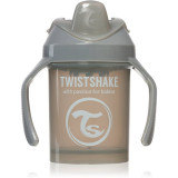 Twistshake Training Cup Grey cană pentru antrenament 4 m+ 230 ml