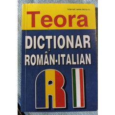 Dictionar Roman-Italian (TEORA) - Alexandru Balaci