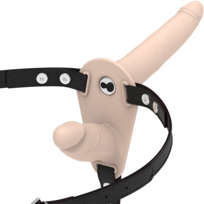 FETISH SUBMISSIVE HARNESS - DOUBLE PENETRATION FLESH UP VIBRATOR foto