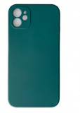 Husa Silicon cu protectie camera iPhone 13 Pro Max verde