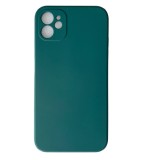 Husa Silicon cu protectie camera iPhone 13 Pro Max verde