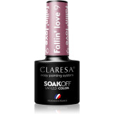 Claresa SoakOff UV/LED Color Fallin&#039; Love lac de unghii sub forma de gel culoare 9 5 g