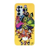 Husa compatibila cu Oppo A77 model The Powerpuff Girls universe, Silicon, TPU, Viceversa, Transparent, Carcasa