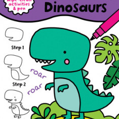 My First Learn-To-Draw: Dinosaurs: (how to Draw for Kids with Easy Wipe Clean Pages + Dry Erase Marker!)