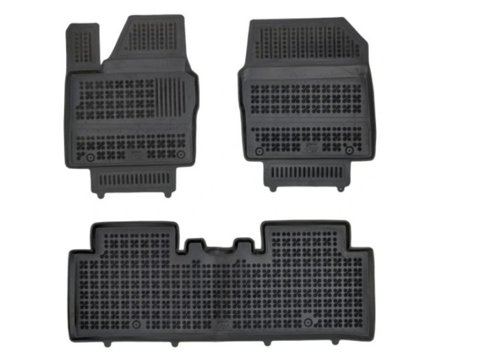 Covorase auto Kia Ev6, 08.2021-, negru; elastomer, RapidAuto
