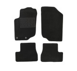 Covorase mocheta Peugeot 207cc 2006-prezent, Negre, set de 4 Buc.