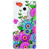 Husa silicon pentru Xiaomi Mi Mix 2, Mandala Flowers