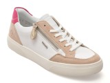 Cumpara ieftin Pantofi sport REMONTE albi, D2J01, din piele naturala