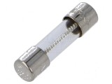 Siguranţă &icirc;nt&acirc;rziere cilindrică 4A 250VAC din sticlă