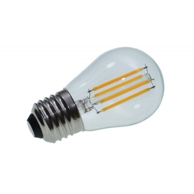 Bec sferic cu LED, fasung E27, 4W elSales ELS-BSL foto