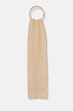 Pepe Jeans fular WENEBA SCARF femei, culoarea bej, neted, PL060197