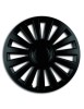 Capace Roti 16 inch Negre Luxury Mega Drive - Set 4 Bucati, Universale ABS