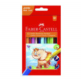 Cumpara ieftin Set 12 Creioane Colorate Faber-Castell Jumbo, Triunghiulare, Creioane Faber Castell Jumbo, Creioane Colorate Jumbo, Creioane Colorate Corp Colorat, Cr