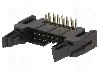 Conector IDC, 14 pini, pas pini 2.54mm, NINIGI - AWP-14K foto