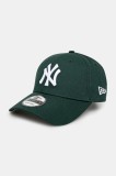 New Era șapcă de baseball din bumbac culoarea verde, cu imprimeu, 60471456