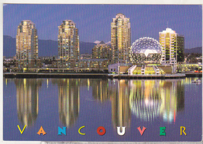 bnk cp Canada - Vancouver - carte postala circulata foto