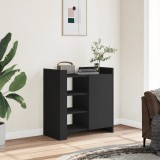 VidaXL Dulap, negru, 73,5x35x75 cm, lemn prelucrat 848403